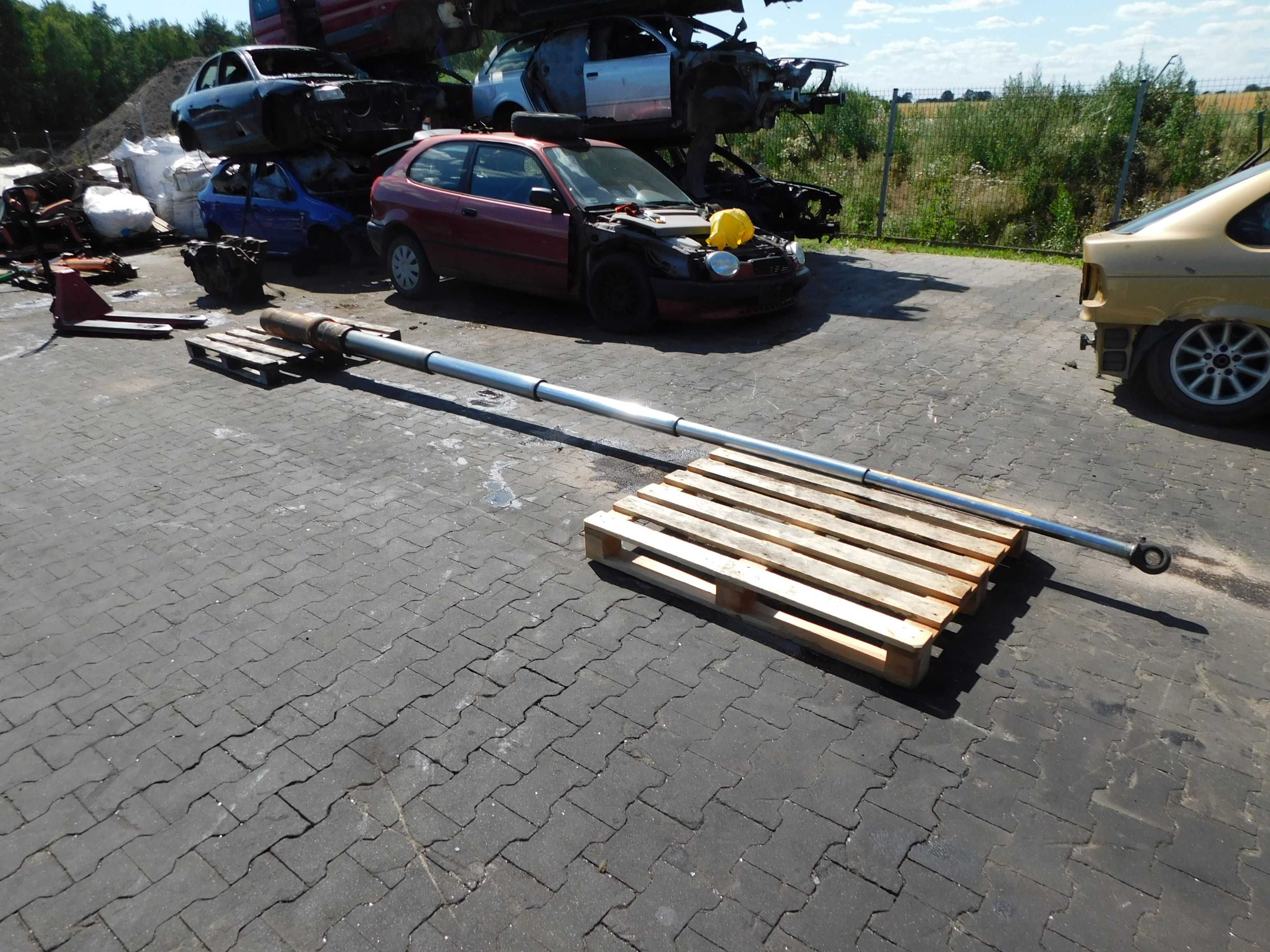 Siłownik Hydrauliczny Teleskop Długość 5,4m/1,2m Skok 4,2m Śmieciarka