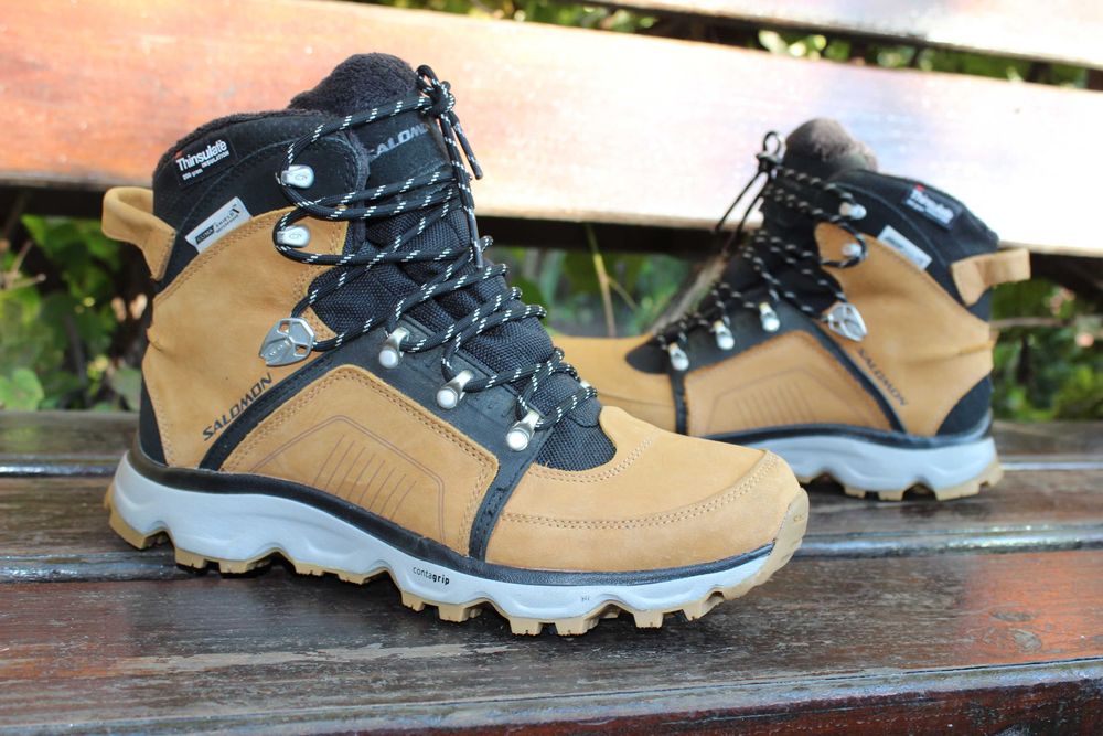 Ботінки, чобати чоловічі високі зима salomon switch 2 cs wp