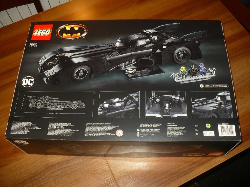 Lego 76139 Batmobil DC NOWY ZAPLOMBOWANY!