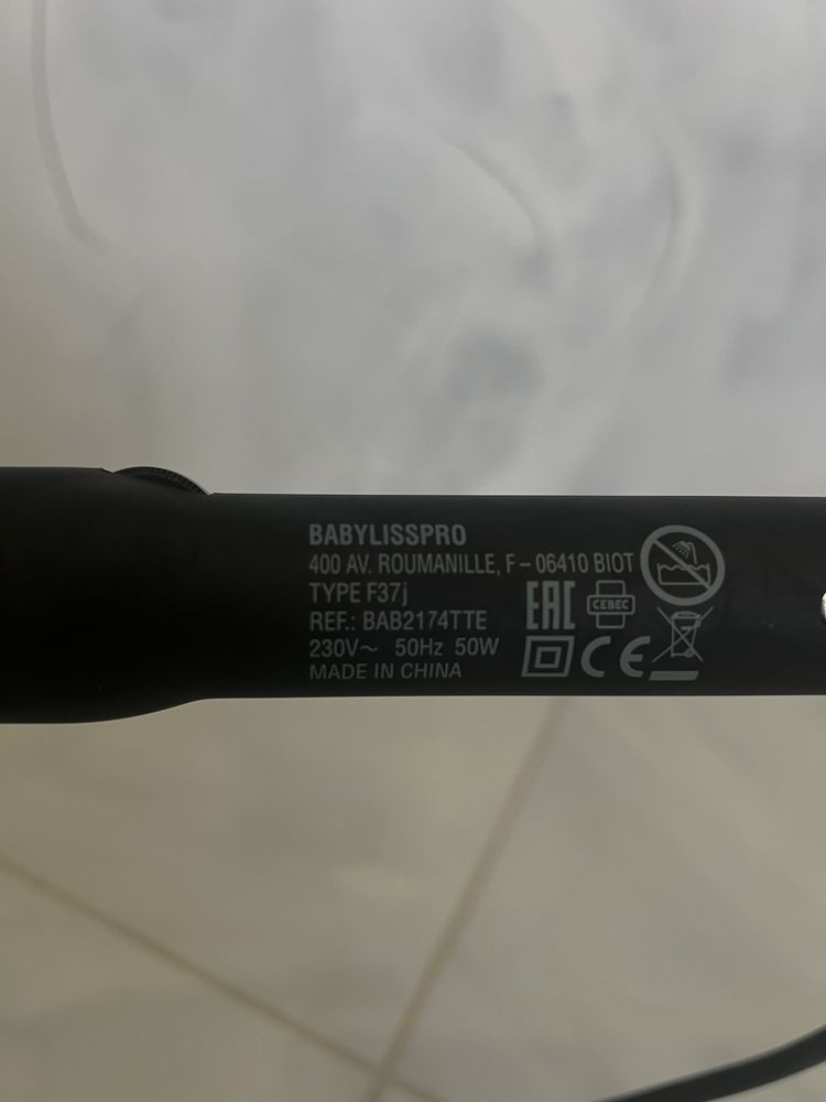 Плойка BaByliss Pro Titanium Tourmalin