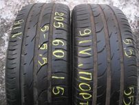205/60 R15 91V Continental PremiumContact2 літо 2 штуки