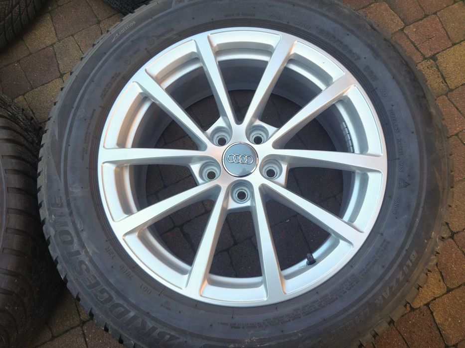 3388. Alufelgi 17" Audi A4 B8 B9 A6 C7 C8 oryginalne 5x112 7.5J ET36