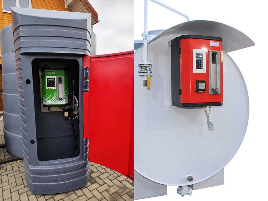 Резервуар з модулем видачі палива по картках з GPS моніторингом АЗС