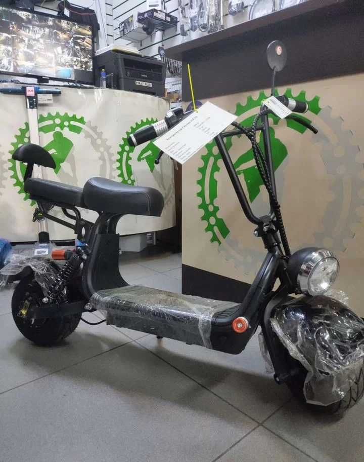 New 2025‼️ Електроскутер Citycoco Light 1000W 12Ah (Живі Фото) Наложка