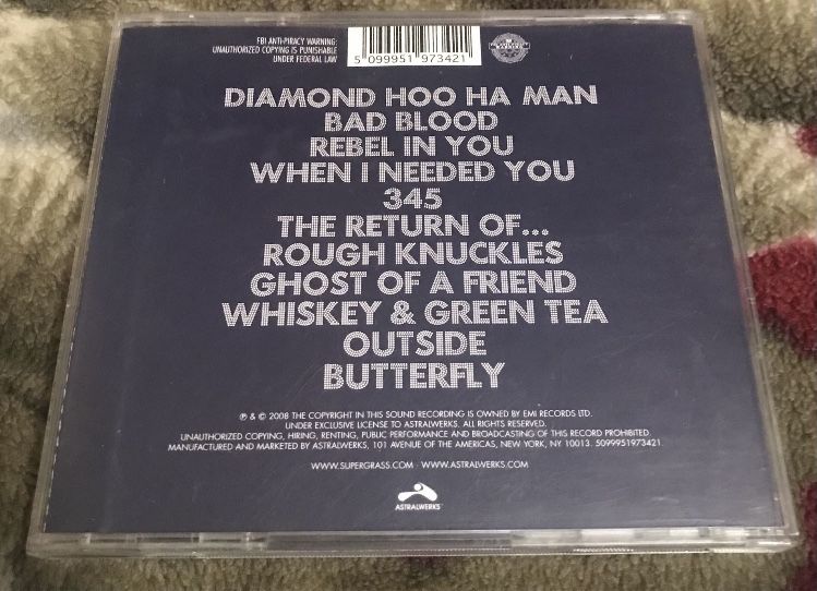 Supergrass cd Diamond Hoo Ha