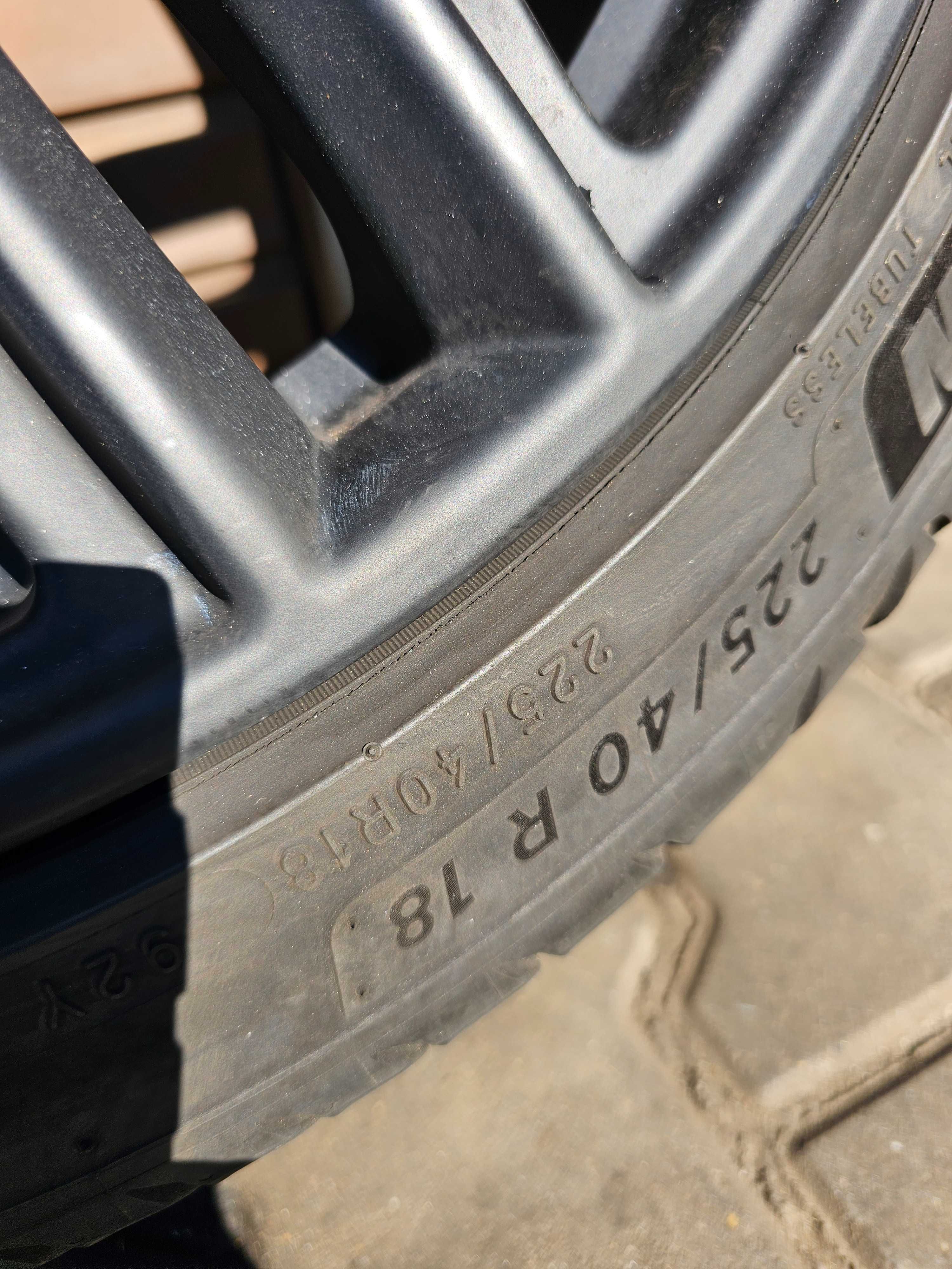 Felgi Aluminiowe Z Oponami Let Michelin BMW 5x112 18 Cali Nr KBA 50802