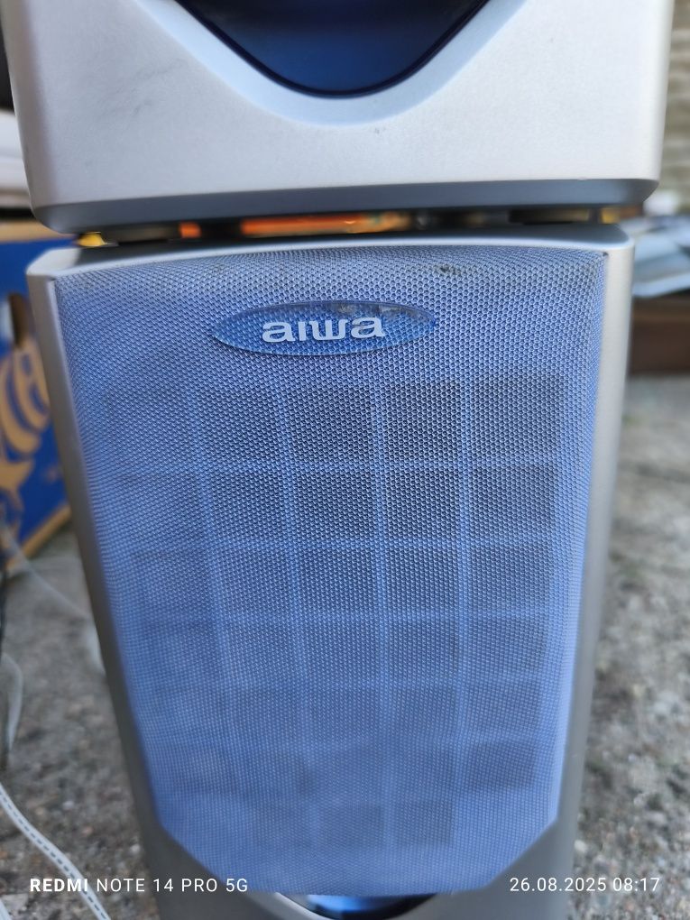 Mini wieża Aiwa z pilotem