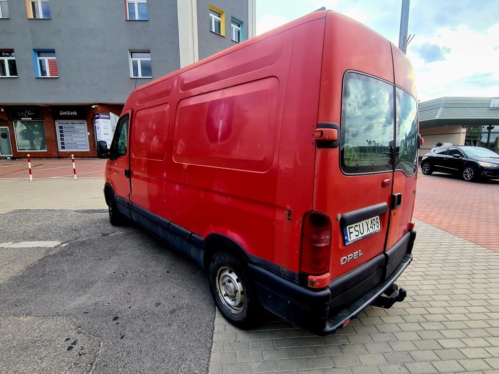 Opel Movano 2000r 2.8 DTI SPRAWNY JEŻDŻĄCY BUS