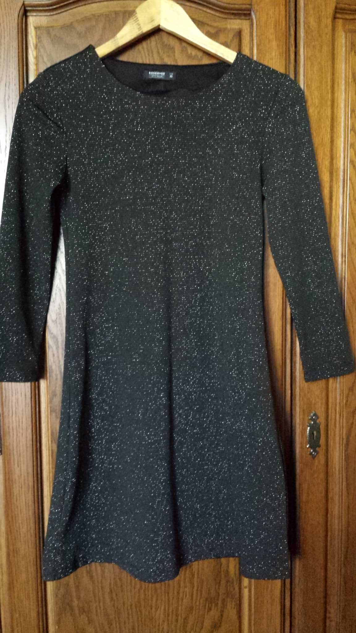 Sukienka Reserved czarna Xs Sylwester