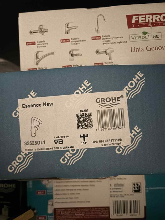 Grohe Essence bateria umywalkowa stojąca cool sunrise 32628GL1