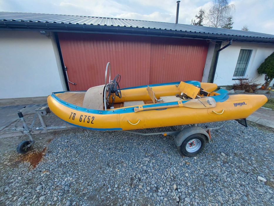 Przyczepka pod ponton łódkę  możliwy  transport