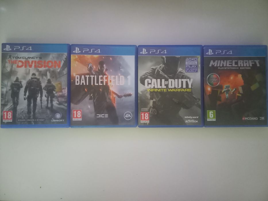 Conjunto de Jogos Ps4