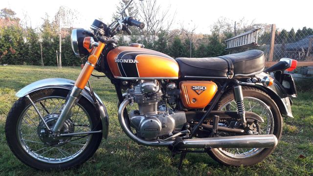 Honda Cb 350 K4, piękny klasyk!