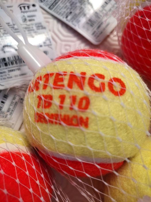 Conjunto 9 bolas ténis Artengo TB110 NOVAS