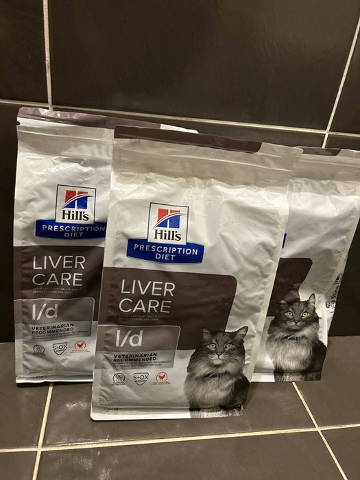 Hill's Prescription Diet l/d Liver Care, kurczak 3 x 1,5 kg