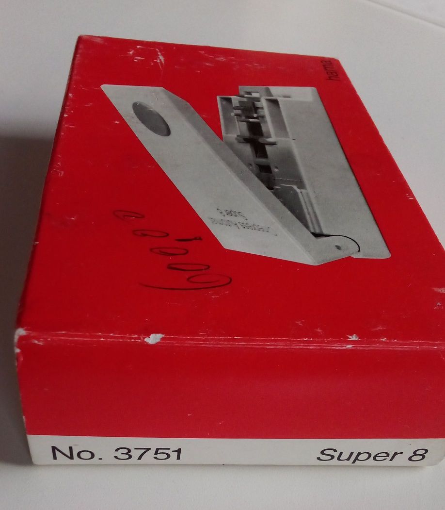 Prensa automática vintage para filmes Super 8