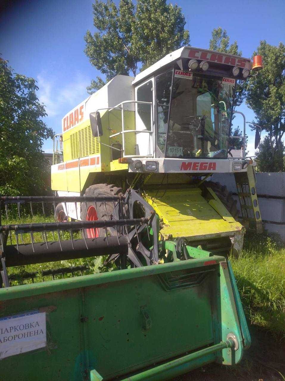 Комбайн Claas Mega 204
