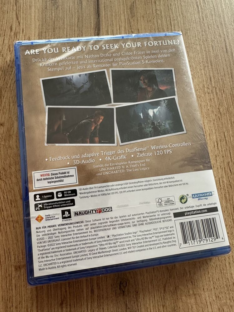 Uncharted Legacy of Thieves Collection Playstation 5