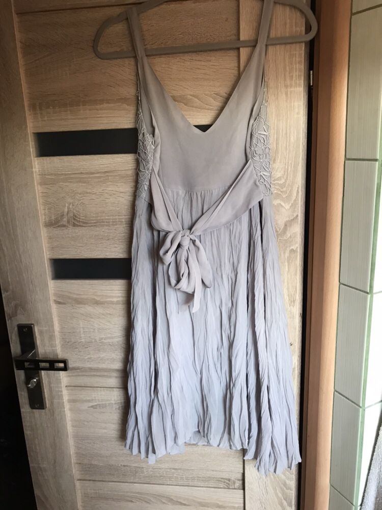 Sukienka srebna rozm L