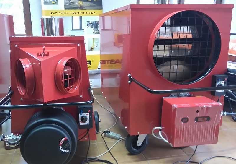 Piec nadmuchowy olejowy XARAM Energy P40 szklarnie myjnie hale suszarn