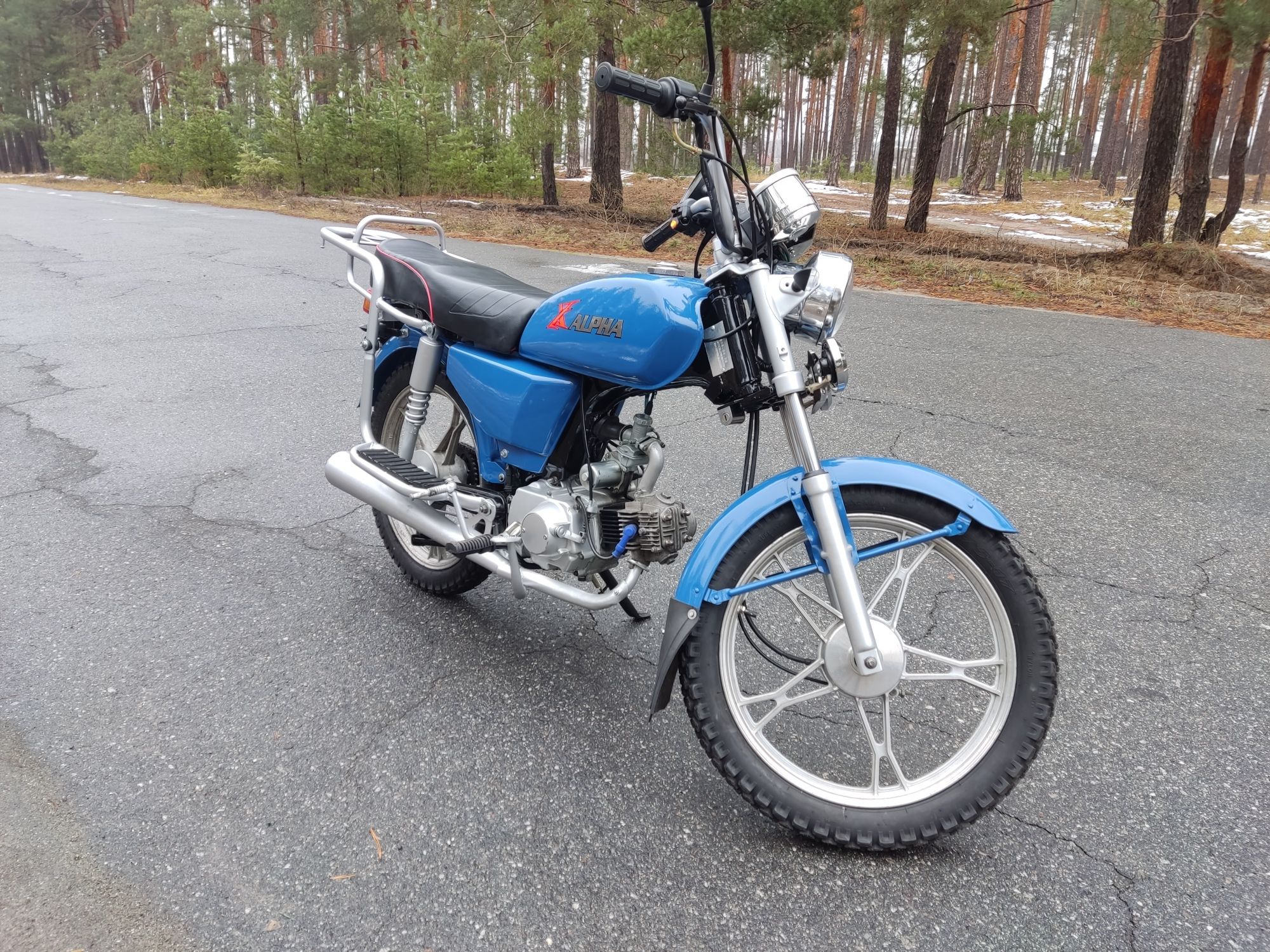 Продам мопед  Альфа 70