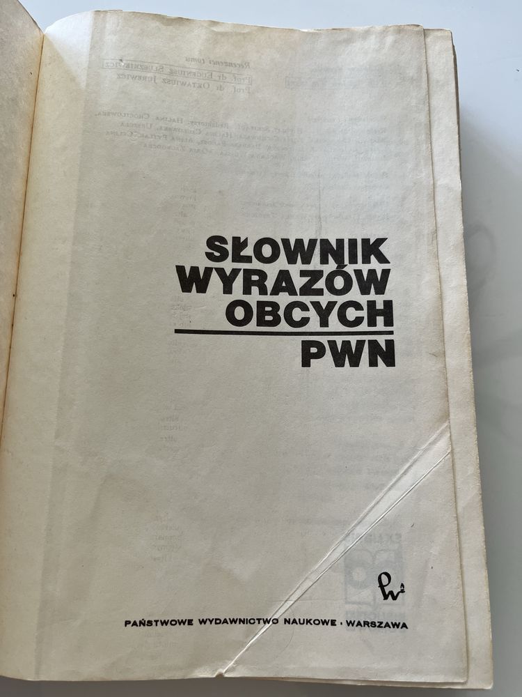 Słownik wyrazów obcych PWN