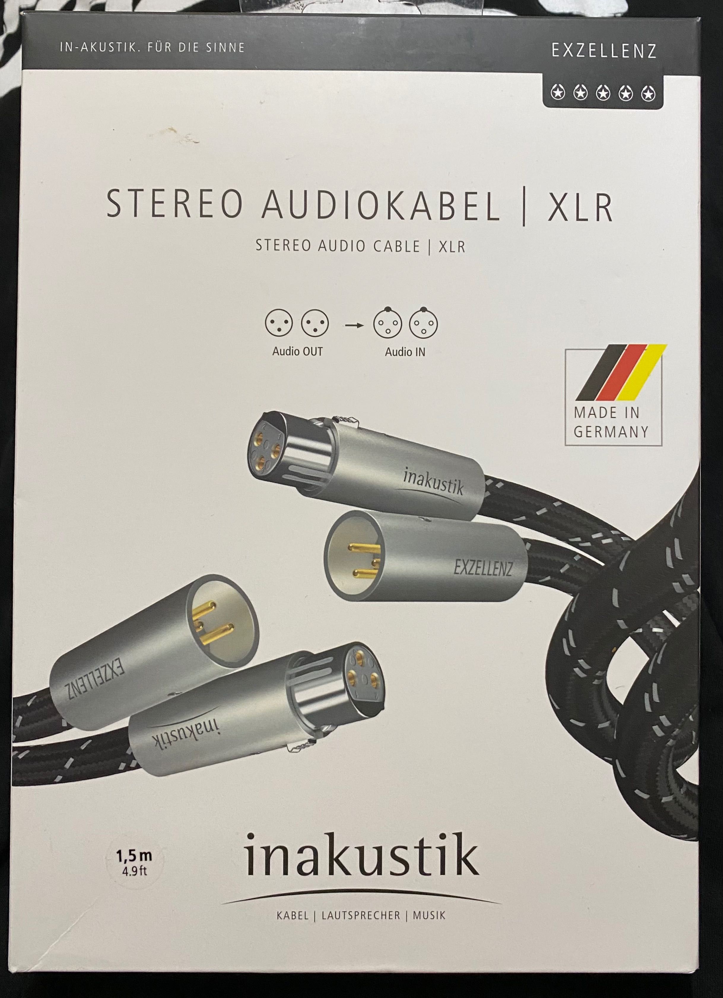 Cabos de Audio Inakustik ( XLR )
