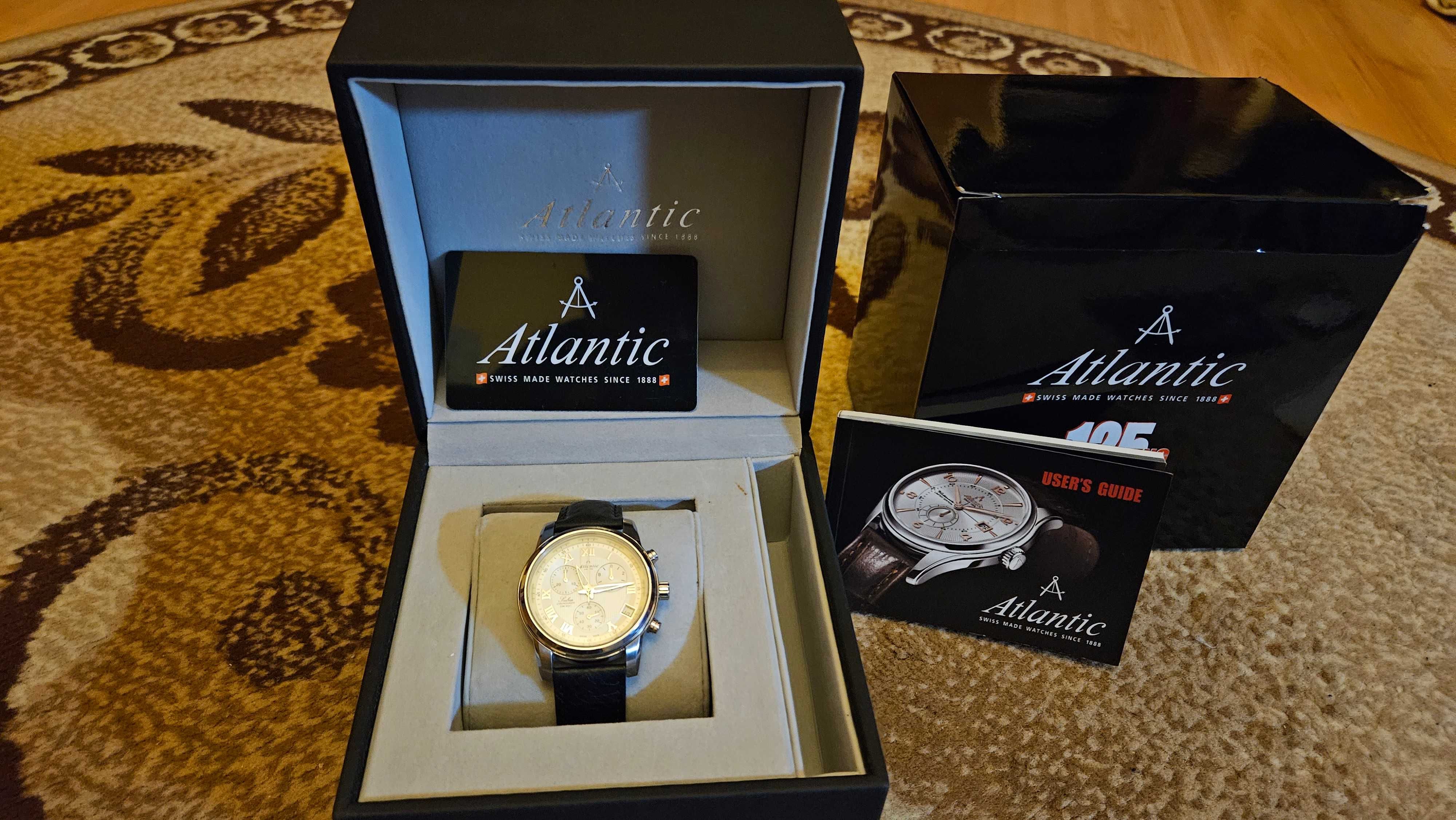 Zegarek Atlantic linia Seabase Chronograph 64450.41.28 - igła