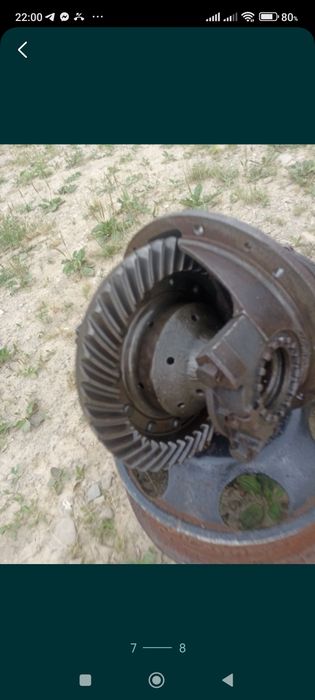 Задній міст ГАЗ 66 редуктор самоблокуючий диференціал