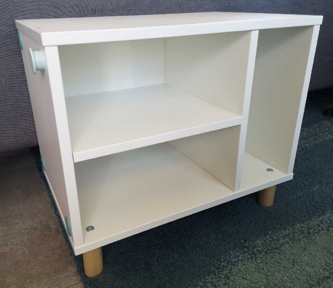 Stolik nocny/regał Ikea Smussla biały