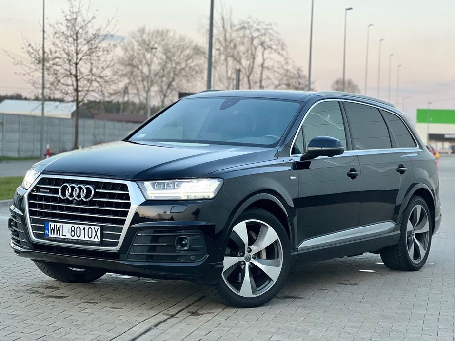 Audi Q7 Polski salon 7-Osobowa,S-LineMatrix,Kamera 360*Full opcja