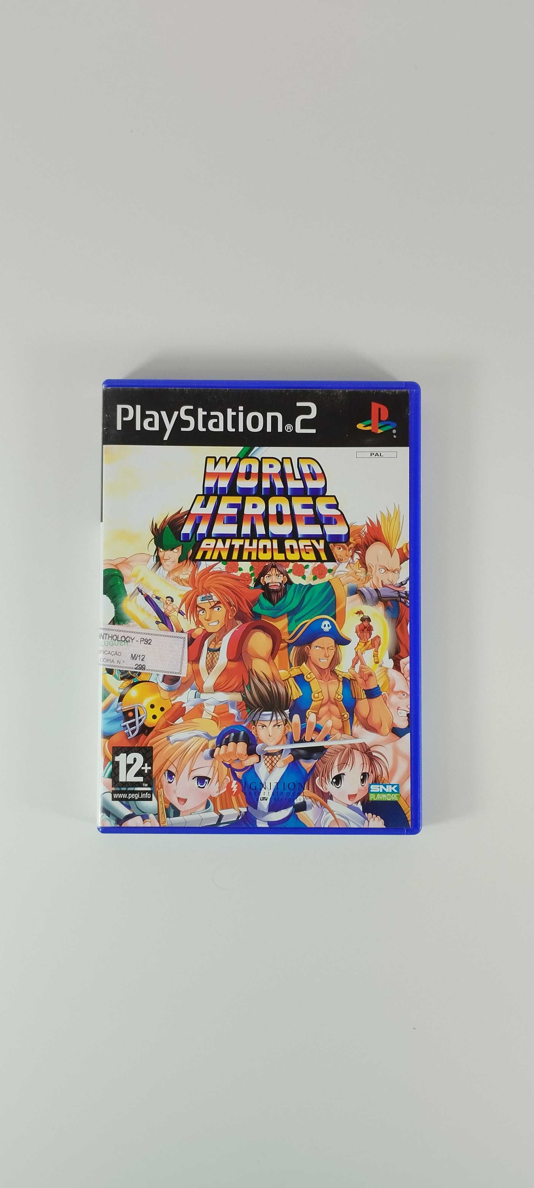 World Heroes Anthology Playstation 2 PS2