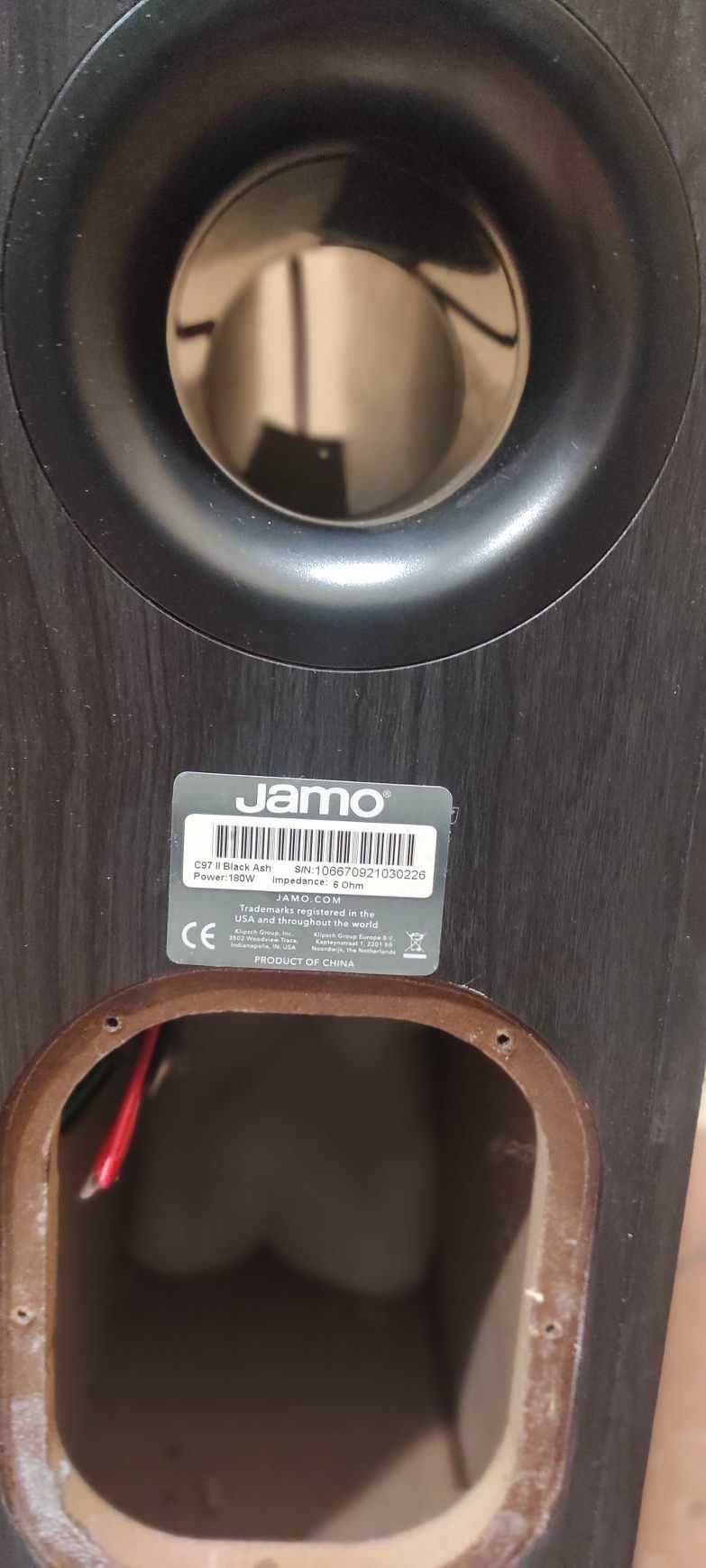Obudowy kolumn Jamo C 97 II Black
