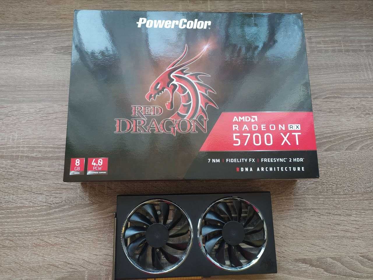 Відеокарта PowerColor Red Dragon RX 5700 XT