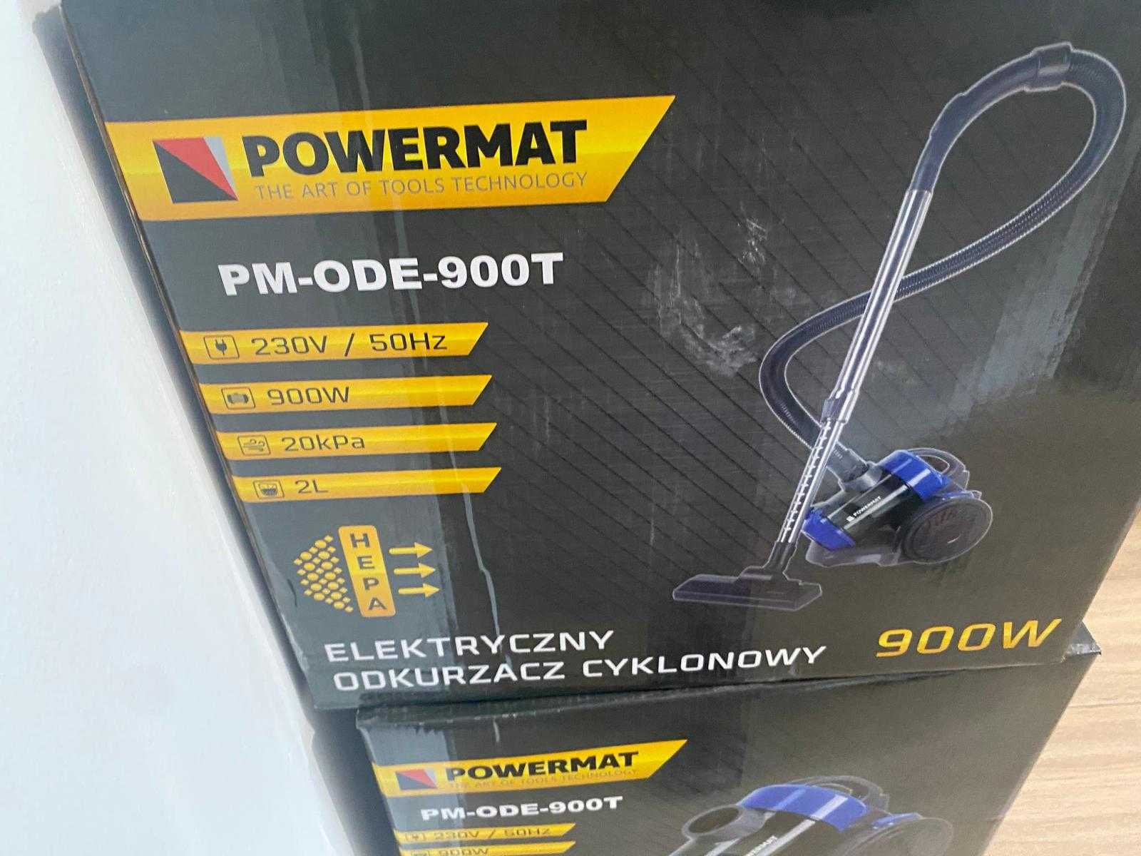 odkurzacze powermat PM1092 bezworkowe 900W nowe