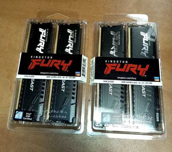 Оперативна пам'ять Kingston Fury 64GB 5200 DDR5