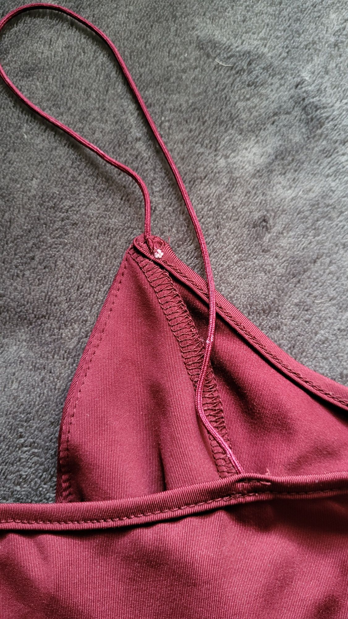 Burgundowe body rozmiar s