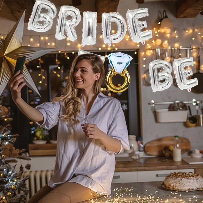 Decoração para despedida de solteira balões "Bride to Be" ENVIO GRÁTIS