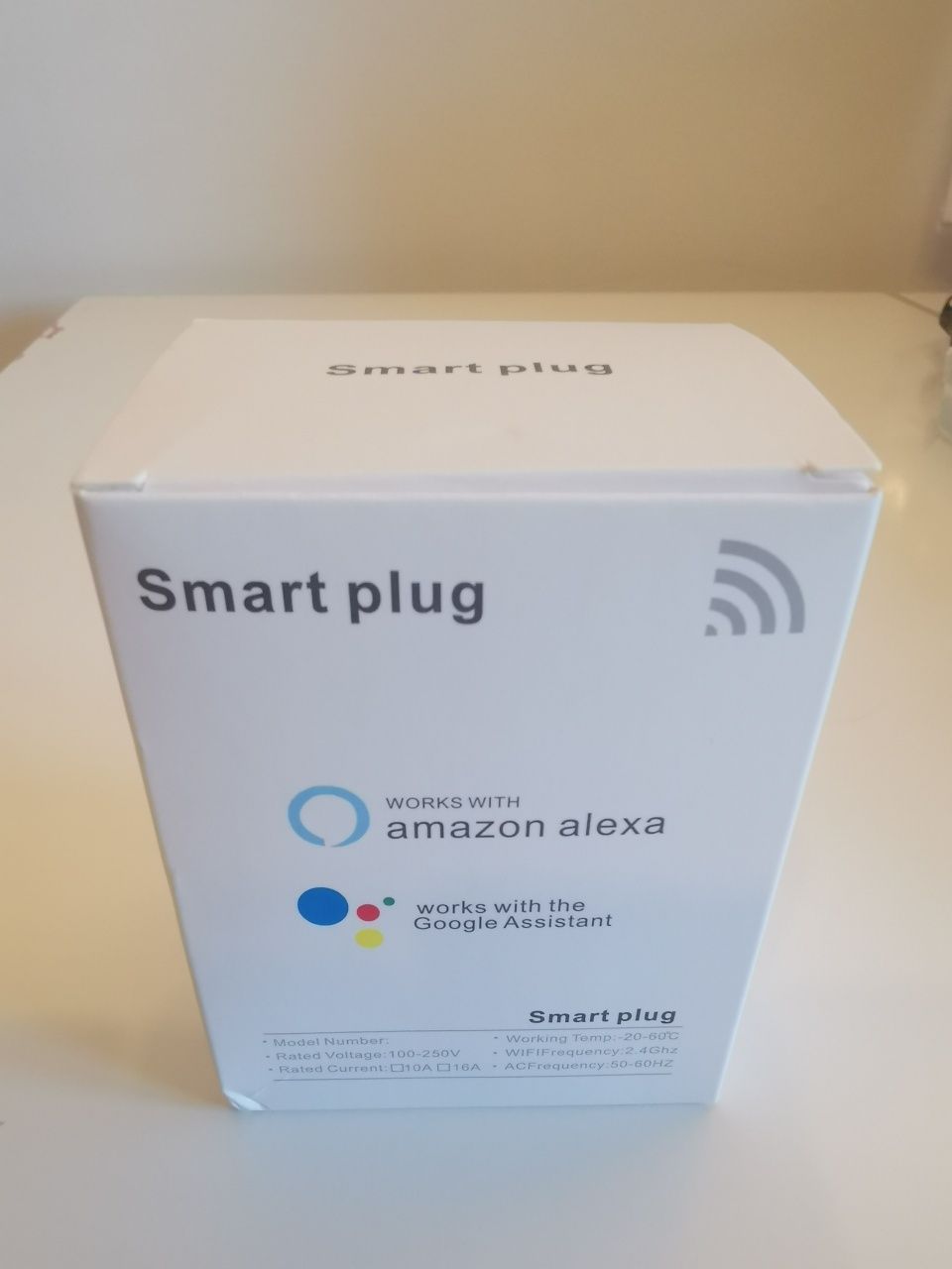 Tomada inteligente wifi, Amazon Alexa Google assistant