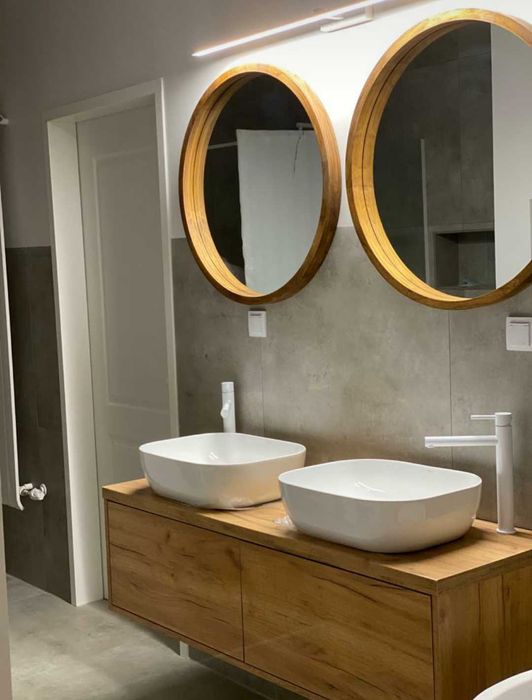 Szafka pod umywalkę - 140 cm - BLUM