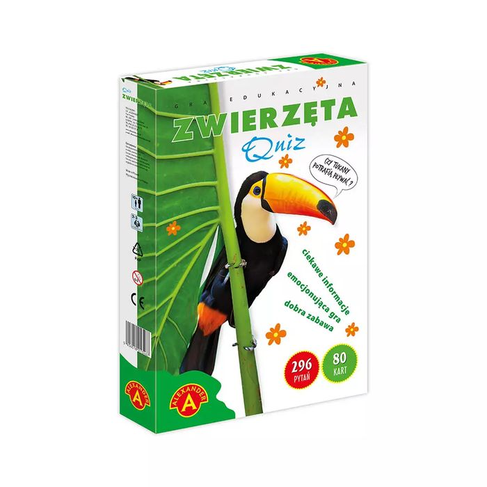 Quiz Zwierzęta, średni. Alexander