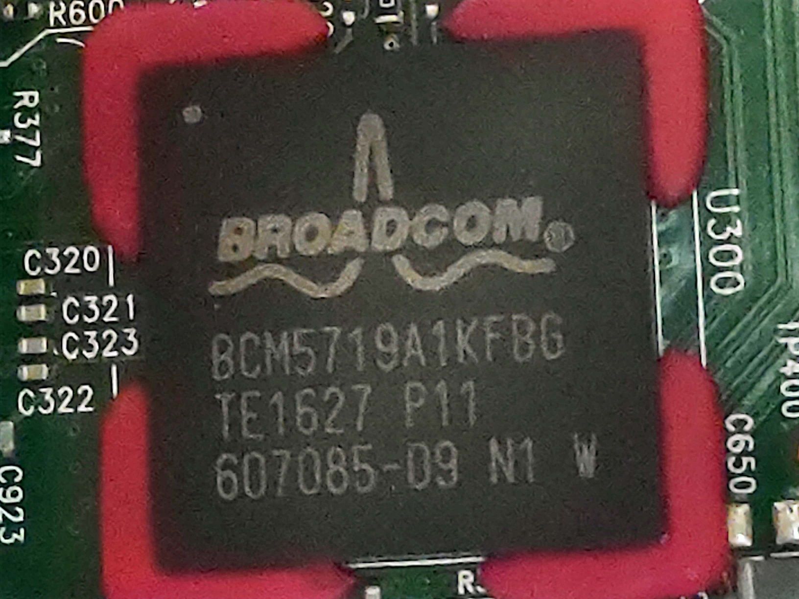 Гигабитная Сетевая карта на 4 порта Broadcom