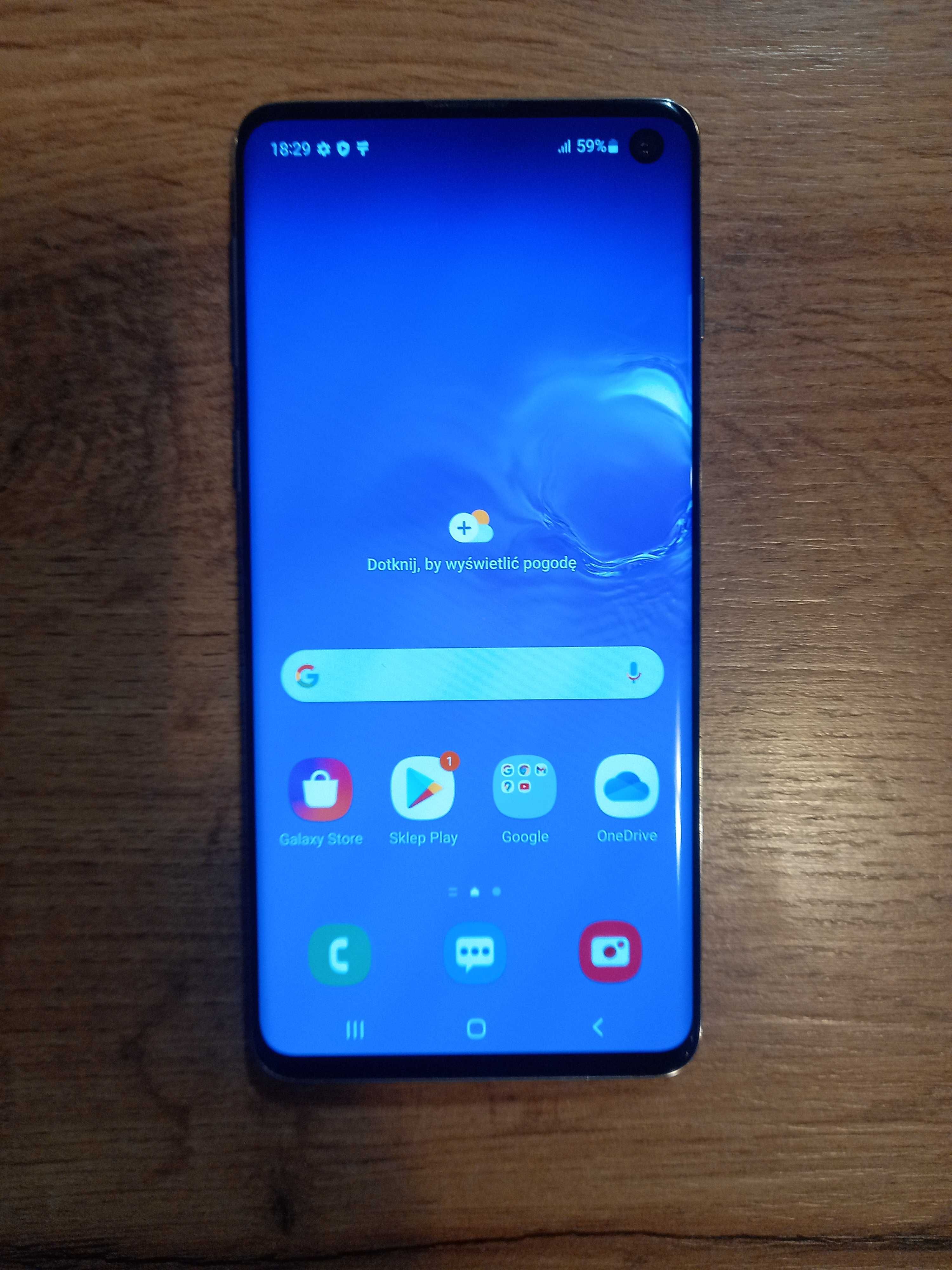 samsung galaxy S10 , 8/128 gb , prism black , stan idealny