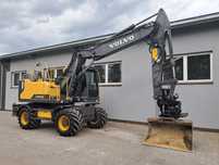 VOLVO EW 160 E ROTOTILT ENGCON Szczypce 2016r Oryginał GPS 3D Novatron