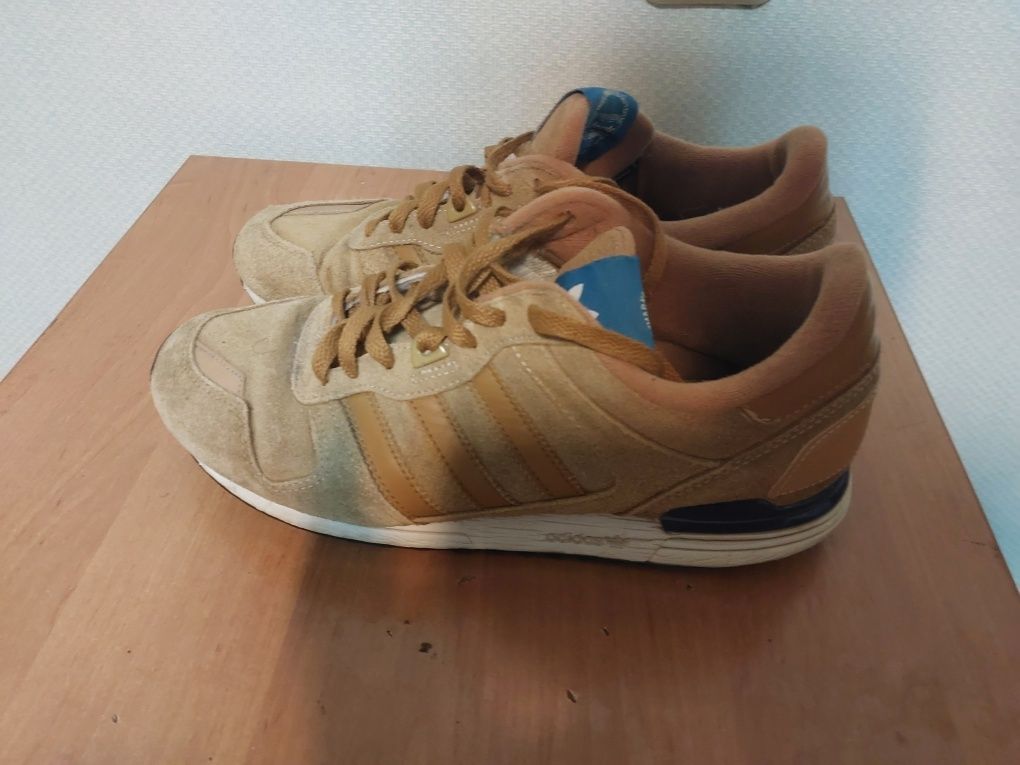 Кроссовки adidas zx 750 натур замша оригинал 42 разм