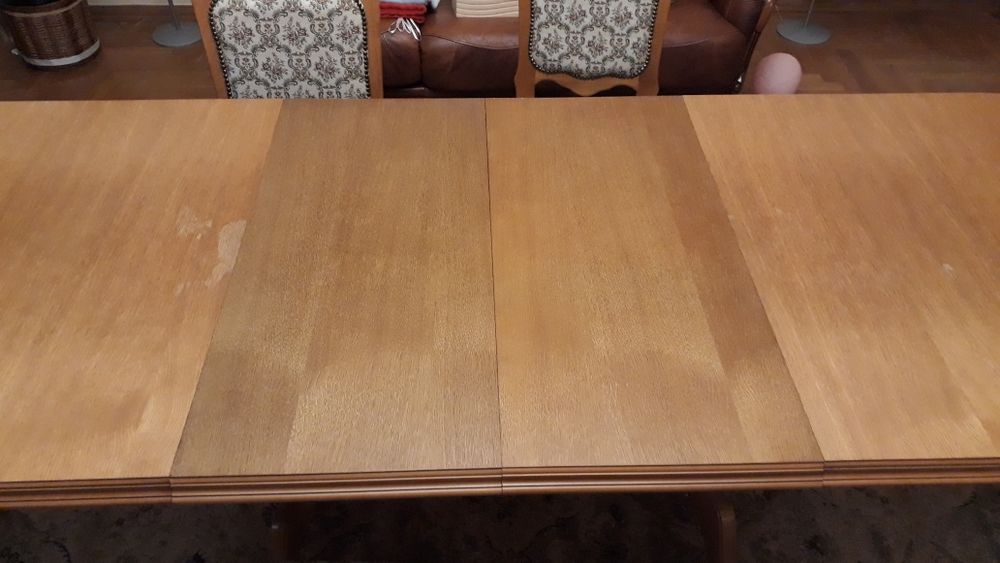 Stół dębowy rozkładany 180-260 cm