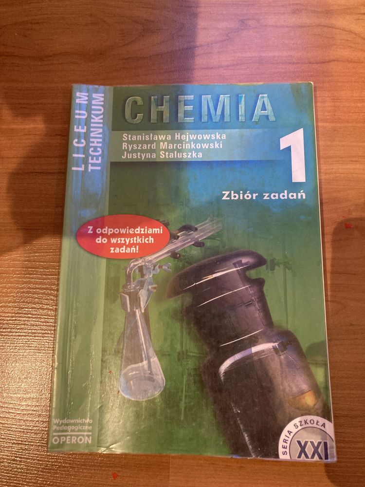 Chemia 1 podręcznik + zbiór zadań