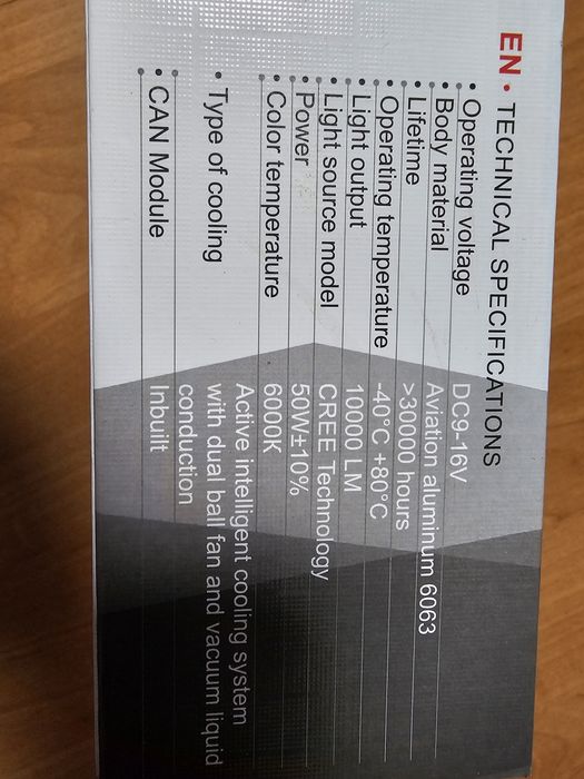 LED D3S DECKER PL-04 автомобильные лампы ближний дальний