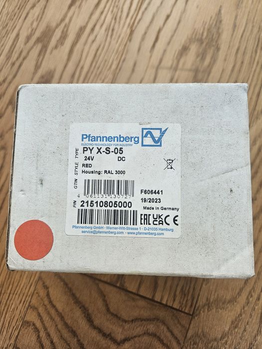 Sygnalizator optyczny Pfannenberg PY X-S-05 – nowy