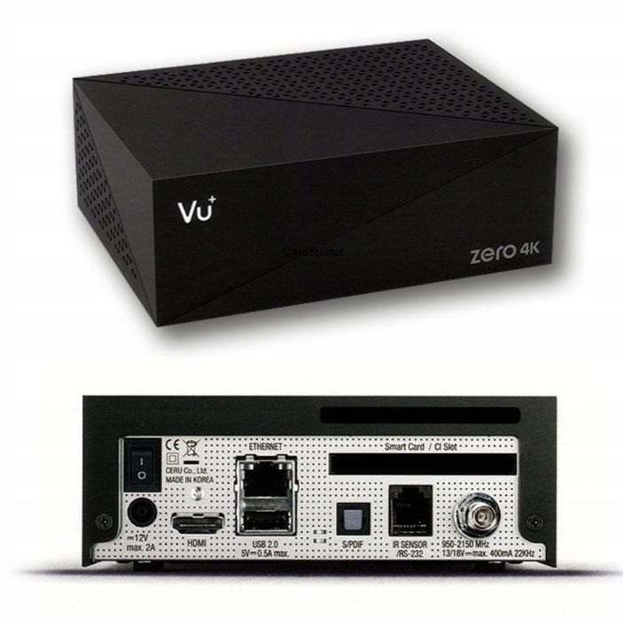 VU+ Zero 4K - dekoder satelitarny